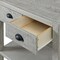 Alaterre Furniture Arden 2-Drawer Wood Nightstand with Open Shelf, Driftwood Gray ANAN0232 - alternate 5